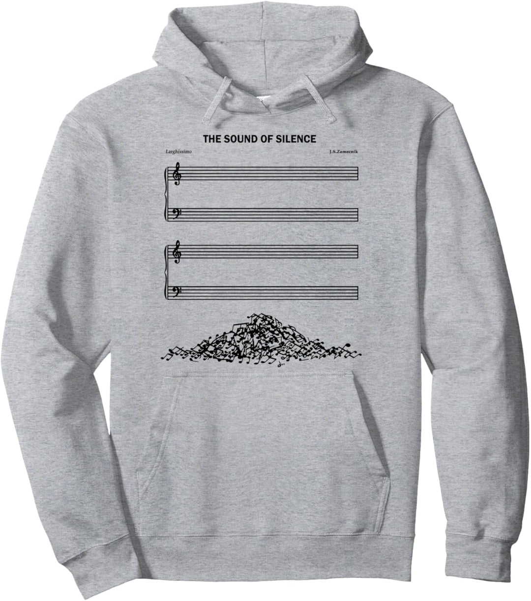 The Sound Of Silence Lustiges Musical Pullover Hoodie