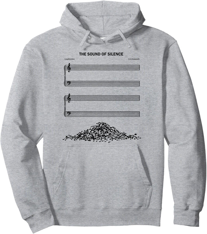 The Sound Of Silence Lustiges Musical Pullover Hoodie
