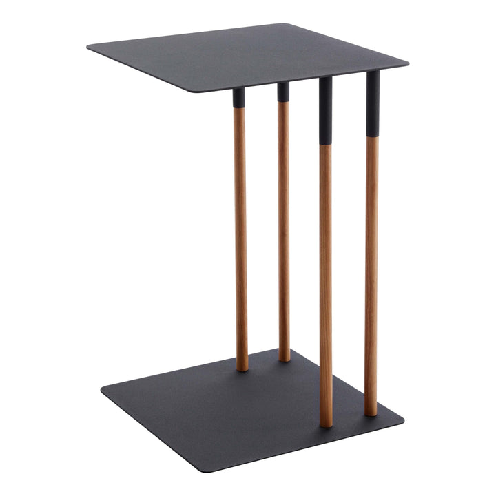 Yamazaki C Beistelltisch, Legierter Stahl Holz, Schwarz, One Size, Schwarz