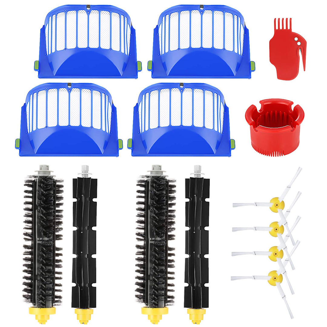 Isincer 14Pcs Ersatzteile für iRobot roomba 600 Serie 605 615 616 620 621 630 635 650 652 660 665 68