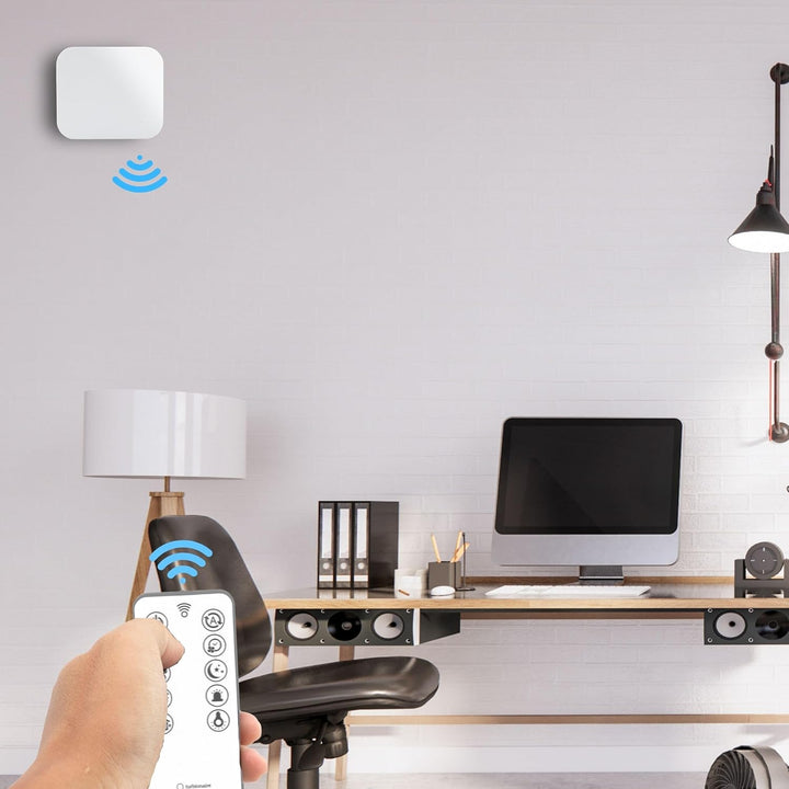 Turbionaire Trend HRV 150 WMI Dezentrale Wohnraumlüftung mit Wärmerückgewinnung, Thermischer und Sch