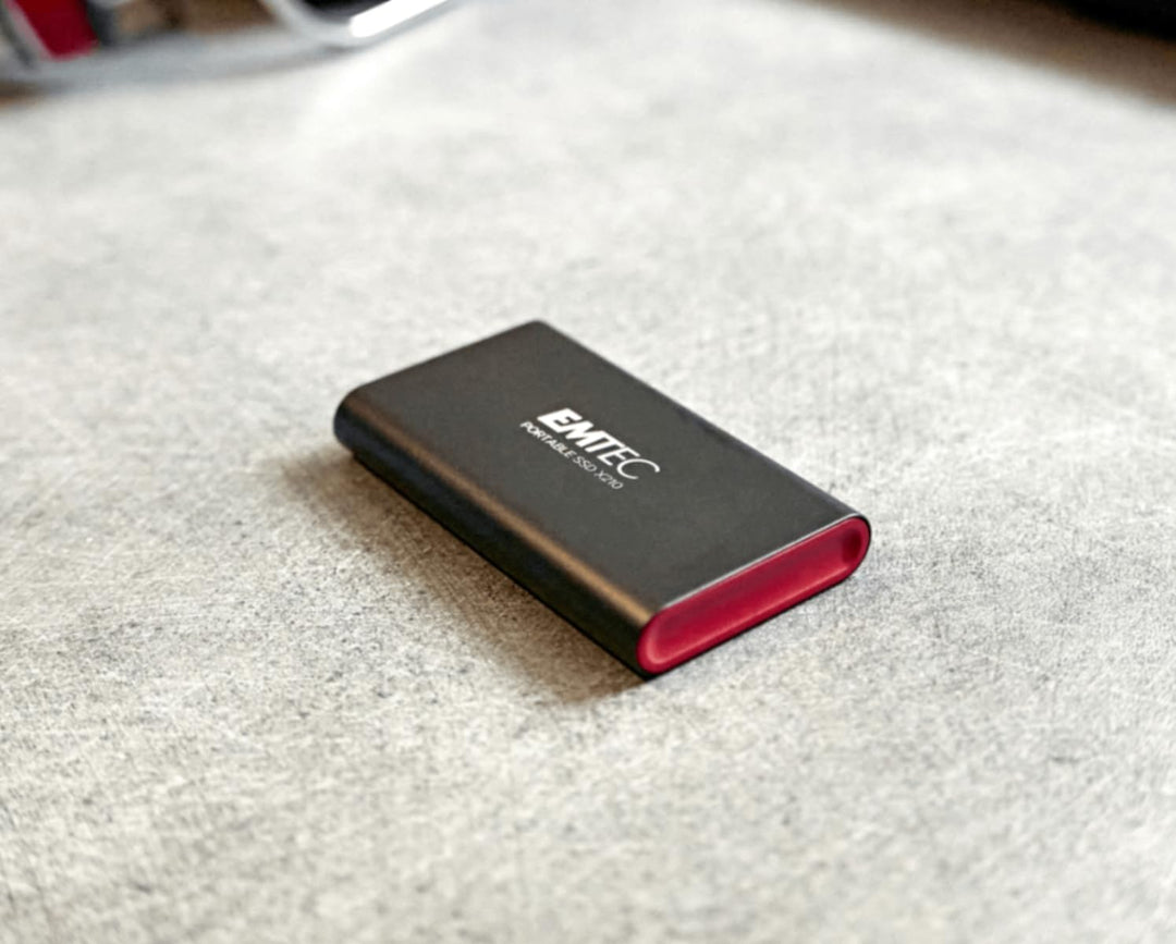 Emtec ECSSD2TX210 Externe SSD X210 Elite 2TB USB-C 3.2 – 3D NAND Flash Technologie – USB-C 3.2 Gen2