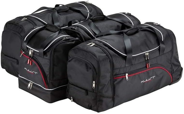 KJUST Kofferraumtaschen 4 stk kompatibel mit FORD FOCUS KOMBI III 2011-2018
