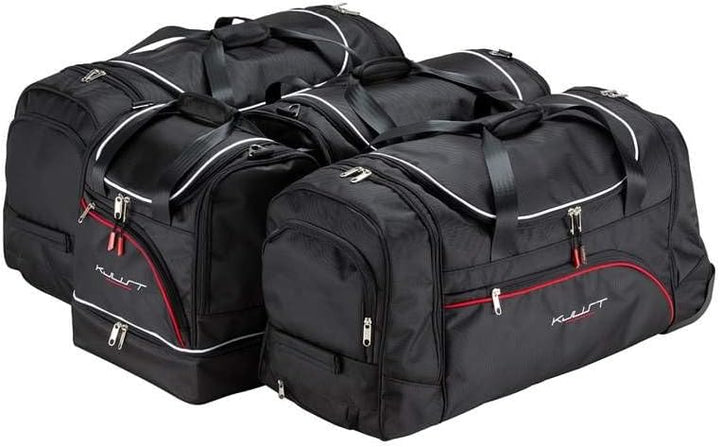 KJUST Kofferraumtaschen 4 stk kompatibel mit MERCEDES-BENZ GLK X204 2008-2015