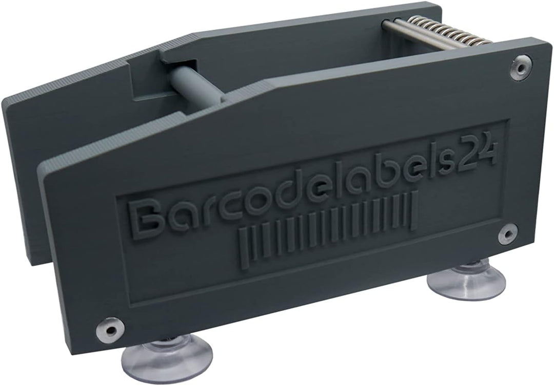 Etikettenspender manuell bis 60mm Rollenbreite, Kunststoff, Tisch Etikettenspender, Etikettenabrolle