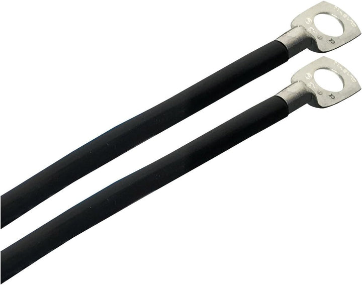 Batteriekabel 35 mm² 300cm mit Kabelschuhen M8 Schwarz 35 mm² 300cm M8 Schwarz, 35 mm² 300cm M8 Schw