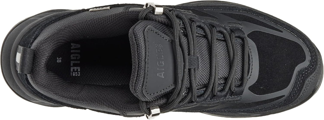 Aigle Herren Palka Low Mtd Wanderstiefel 38 EU Schwarz, 38 EU Schwarz