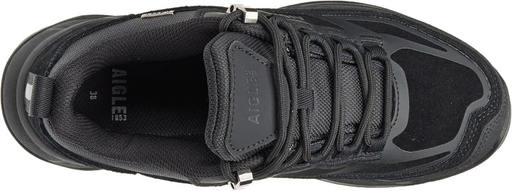 Aigle Herren Palka Low Mtd Wanderstiefel 38 EU Schwarz, 38 EU Schwarz