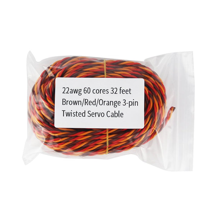 OliYin 32 Füsse 22AWG 60cores Twisted Servo führen Servo erweitertes Kabel verdrillten Draht für JR