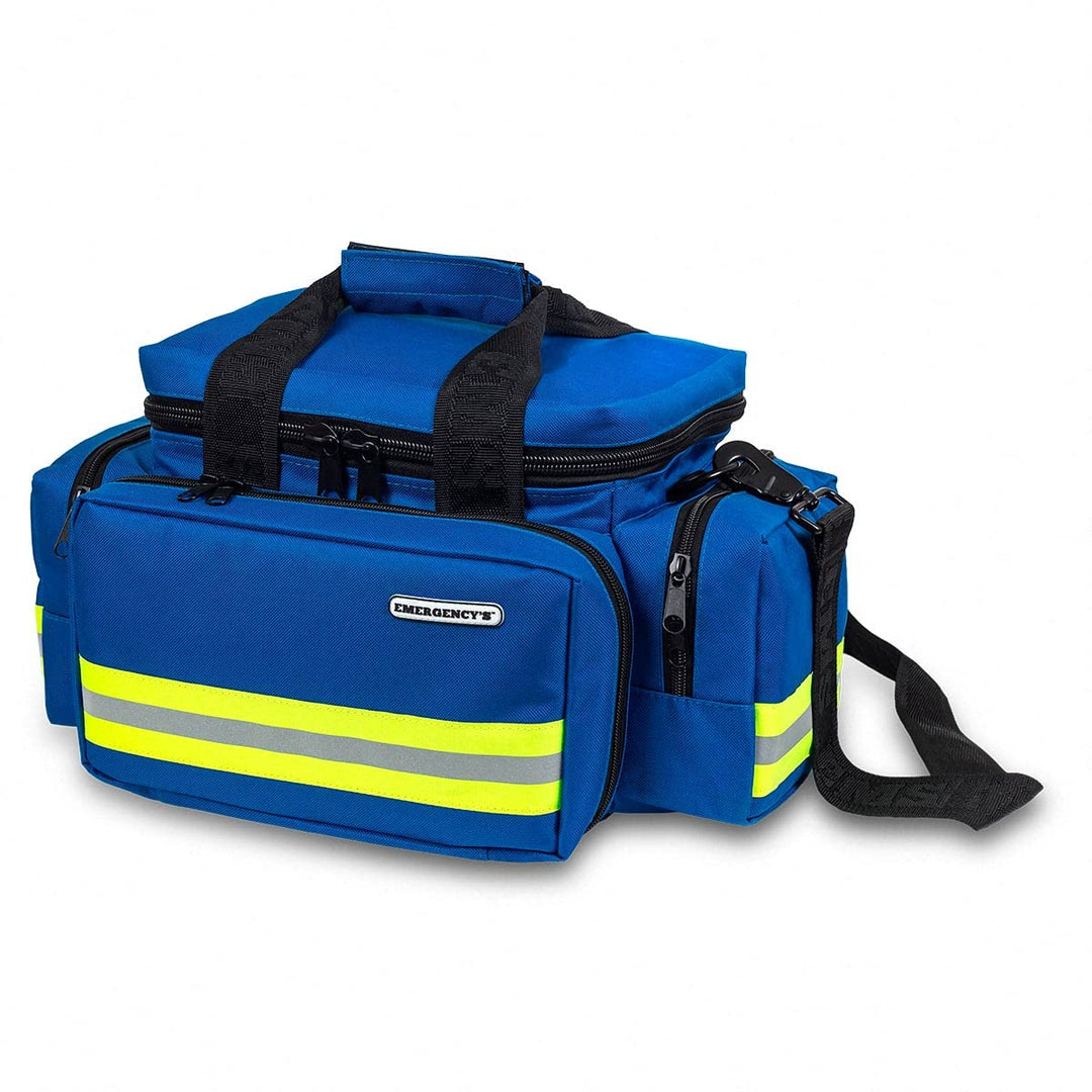 EB Light Bag royal-blau | Notfalltasche | kompakt | rundum gepolstert | Klett-Trennstege | Elastiksc