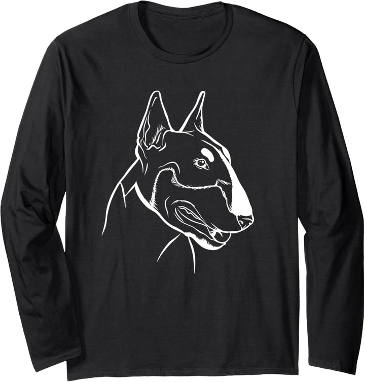 Bullterrier-Pitbull Langarmshirt