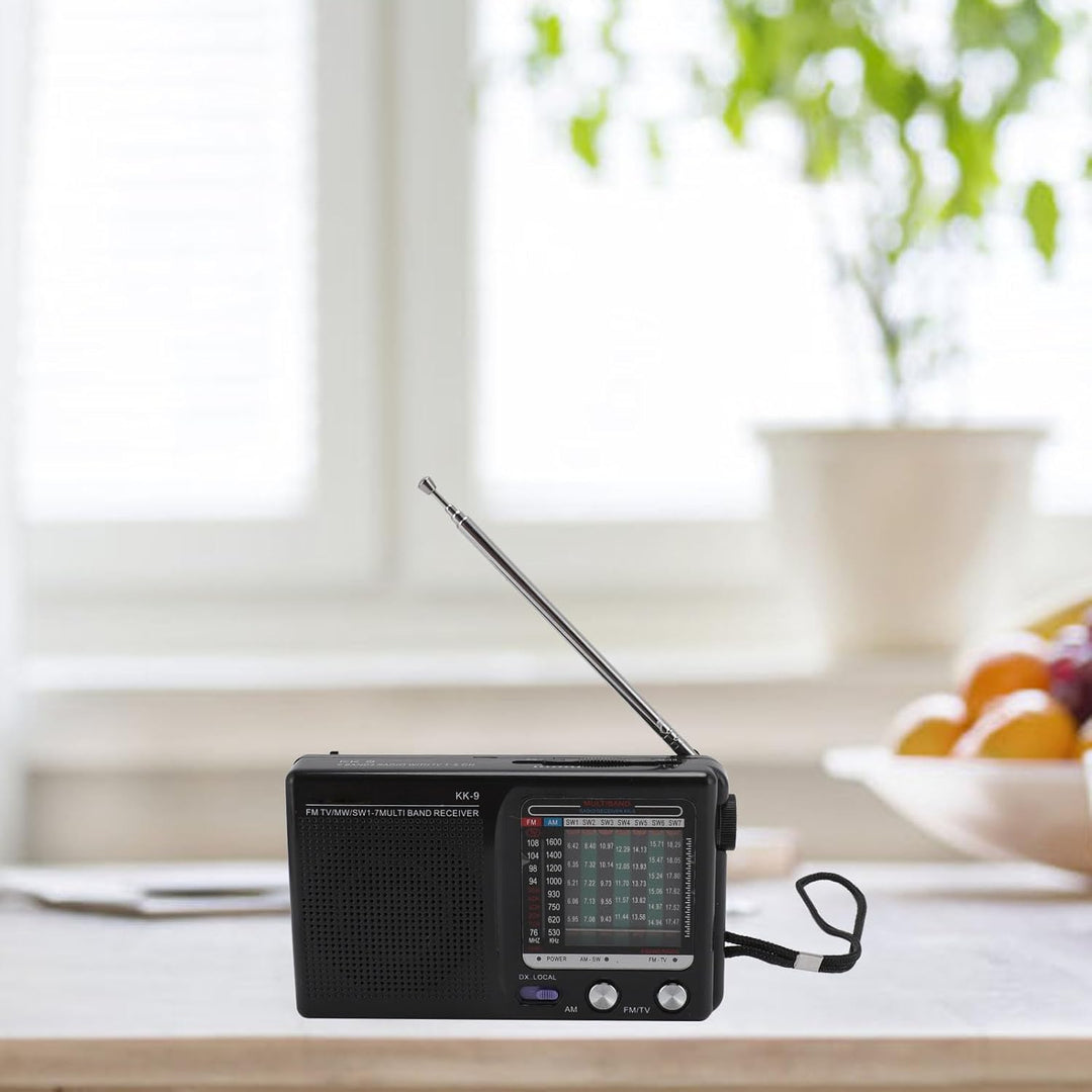 Tragbares Multiband-Radio, Kompaktes Tragbares Notfallradio für ältere Menschen mit -Chip, Hervorrag