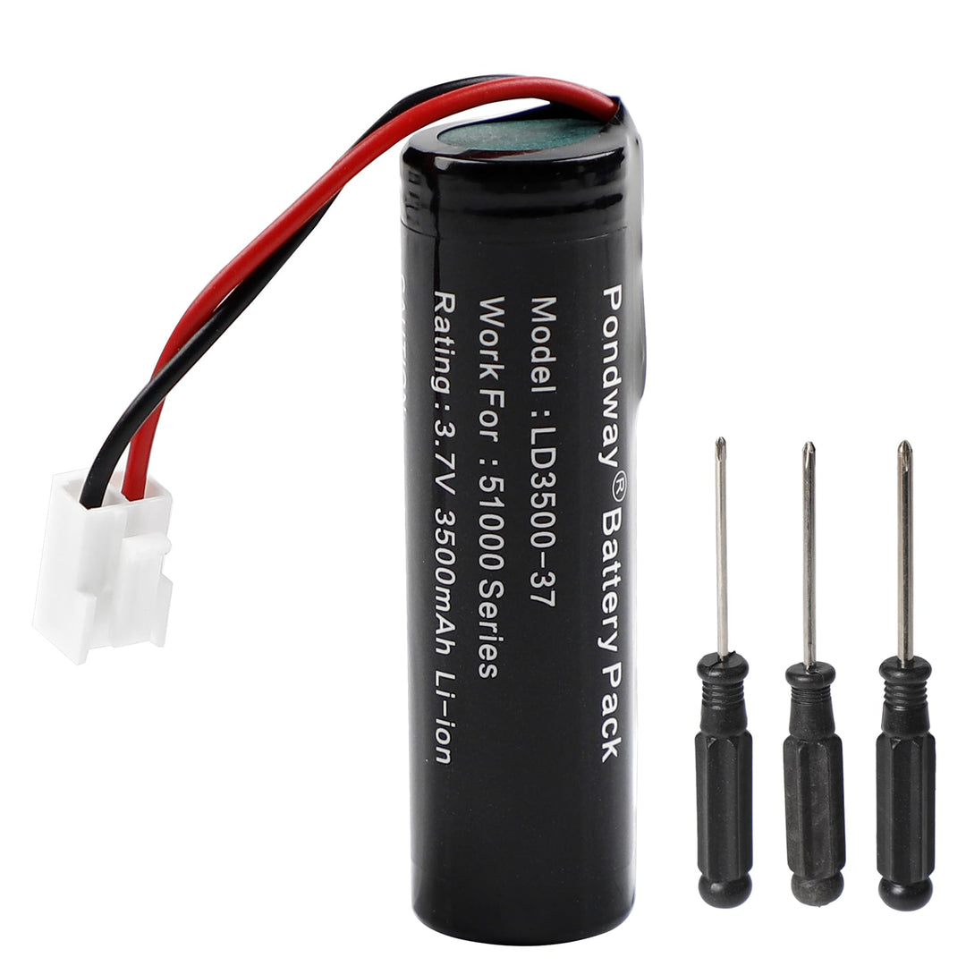 3500mAh 3.7V BFN18650 1S1P Ersatzakku Kompatibel mit Leifheit Dry & Clean 51000, 51002, 51113, 51114