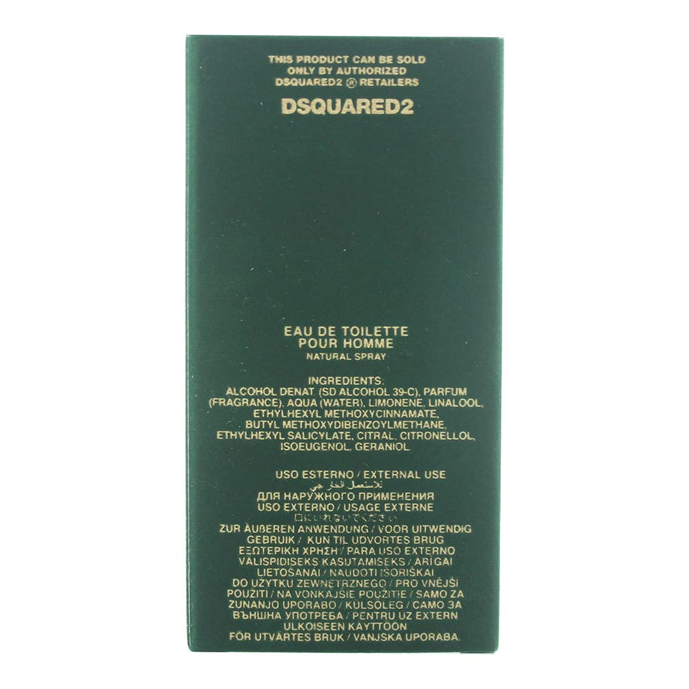 Dsquared2 Green Wood Edt Vapo 50ml 50 ml (1er Pack), 50 ml (1er Pack)