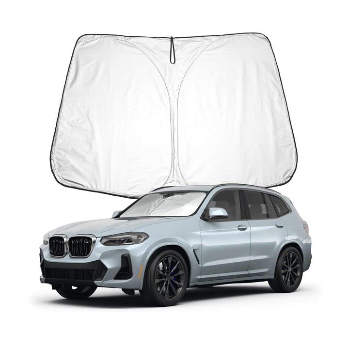 BIXUAN Sonnenschutz kompatibel mit BMW X3 iX3 G01 2018 2019 2020 2021 2022 2023 Windschutzscheibe fü