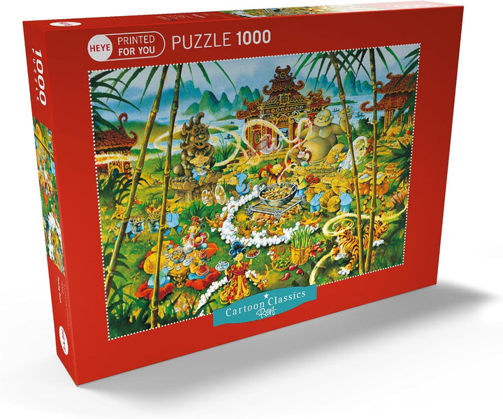 Peking Duck - Michael Ryba - Cartoon Classics - Premium 1000 Teile Puzzle - MyPuzzle Sonderkollektio
