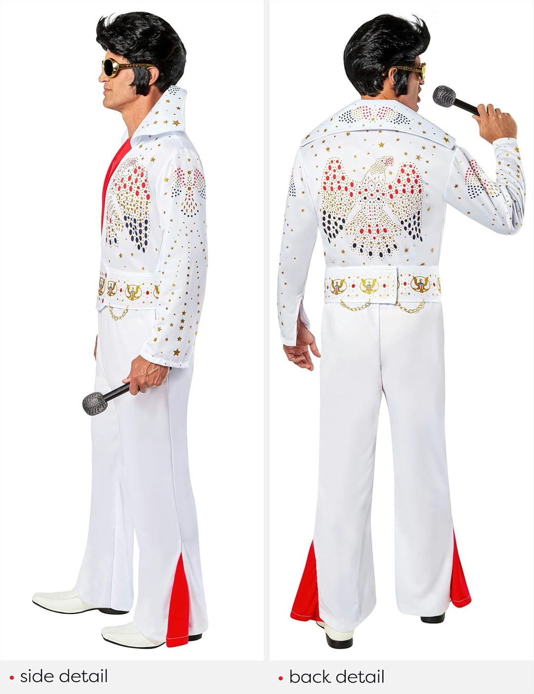 Rubies Deutschland 3 889050 M - Deluxe Elvis Grösse 48/50 (medium), M