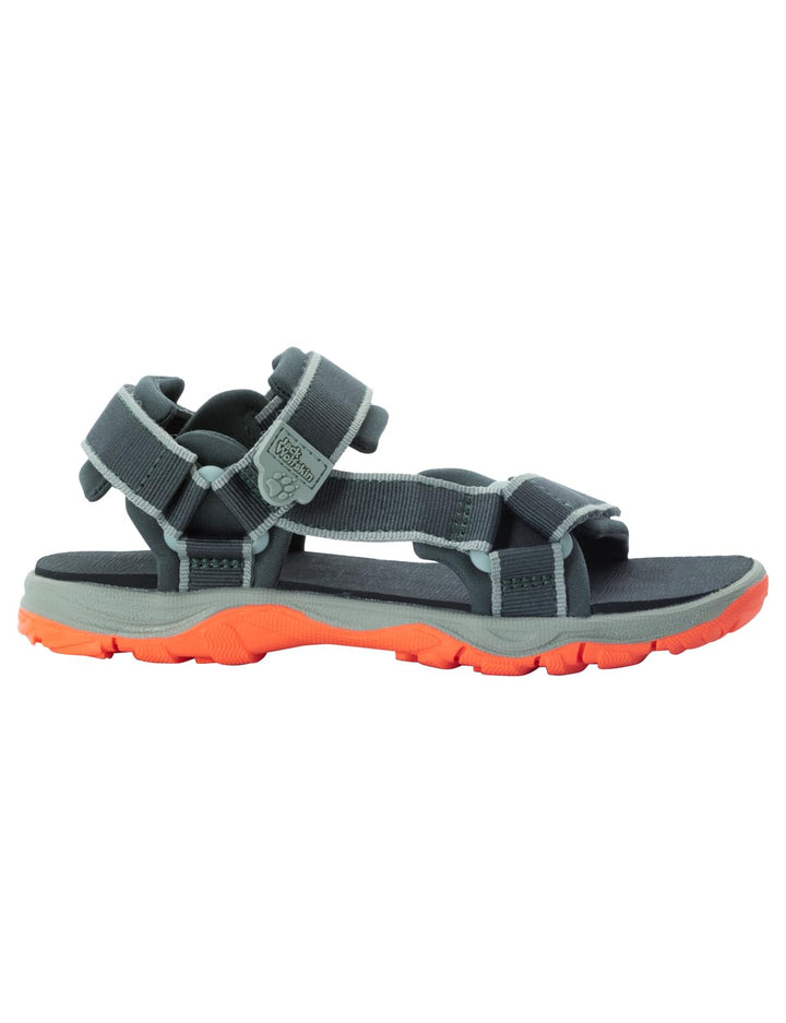 Jack Wolfskin Unisex Kinder Seven Seas 3 K Sandale, Mint Leaf