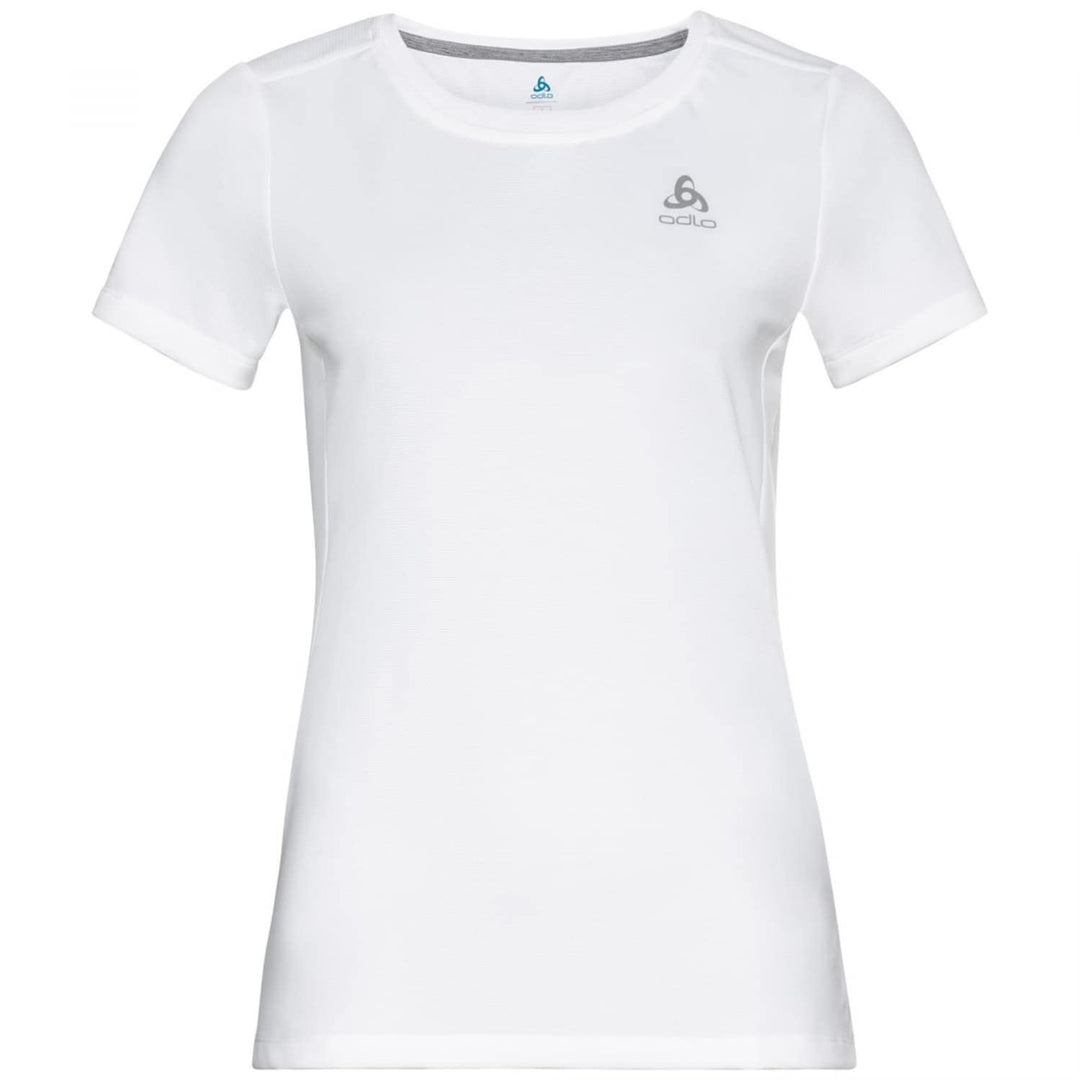 Odlo Damen F-Dry_550821 Kurzarm Shirt (1er Pack), Weiss