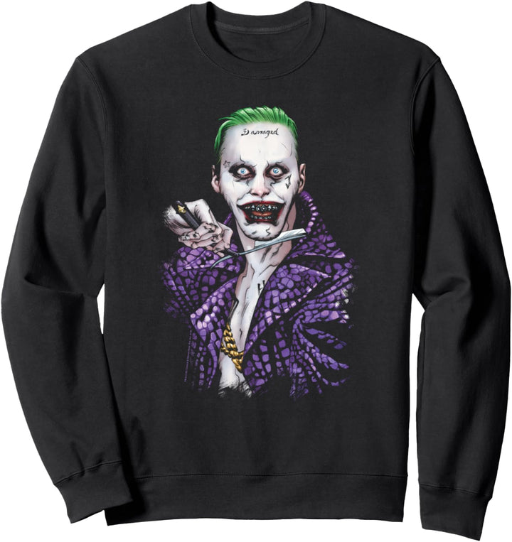 Suicide Squad Joker Blade Black Sweatshirt