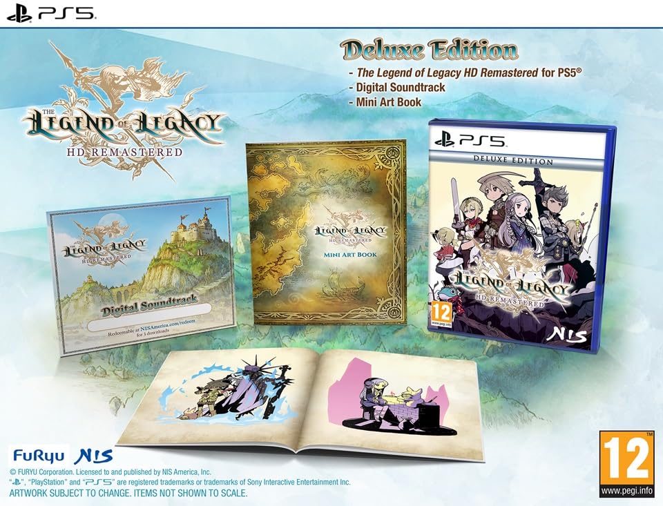 Nis America - The Legend of Legacy HD Remastered - Deluxe Edition - PS5