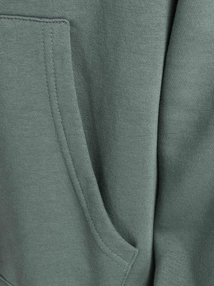 JACK & JONES Male Kapuzenpullover Logo Kapuzenpullover S Forest Night, S Forest Night
