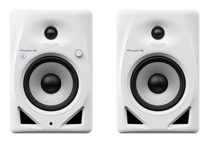 Pioneer DJ DM-50D-BT-W 5 Zoll Desktop-Monitor-System mit Bluetooth® (Weiss) 5'' Lautsprecher Bluetoo