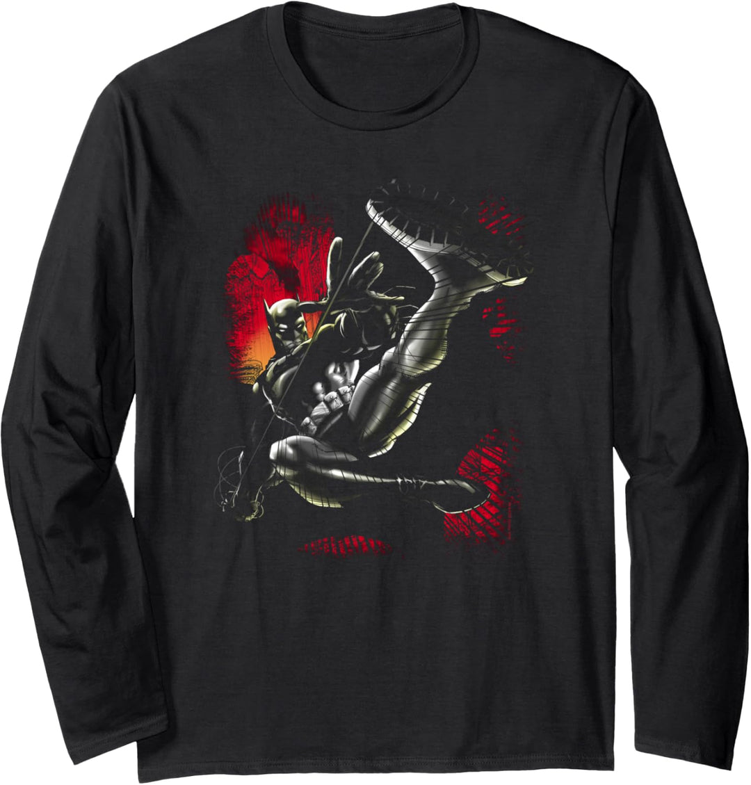 Batman Kick Swing Langarmshirt