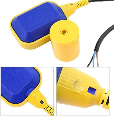 Kabel Schwimmerschalter Wasserstandsregler, 5M 15 (8) A 250V Schwimmerschalter Pumpe Tauchpumpen für