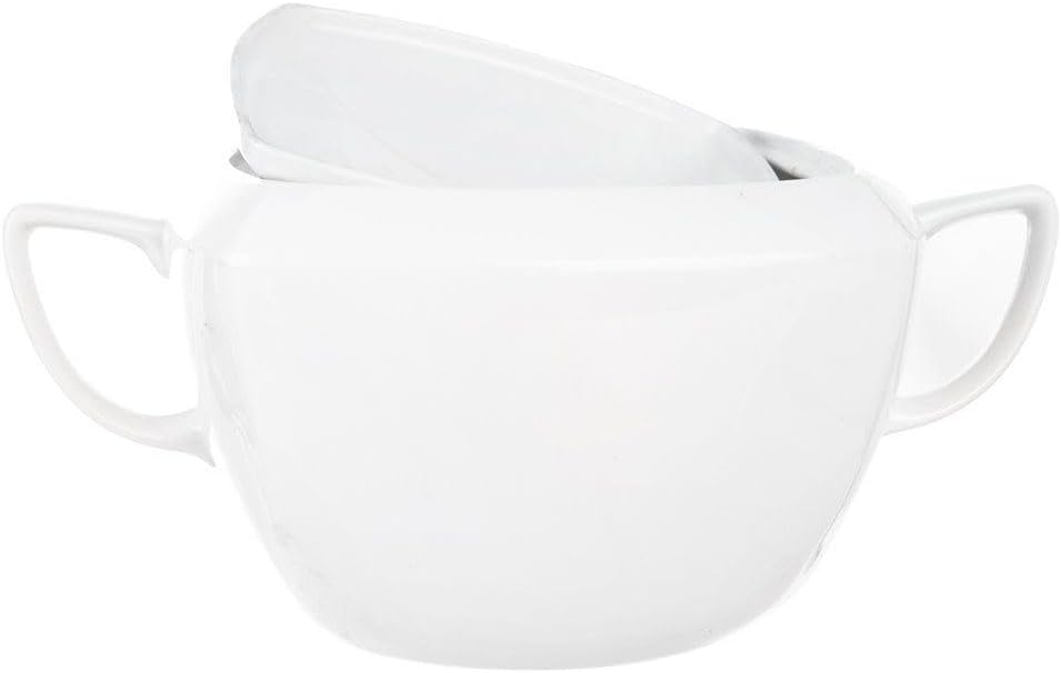 orion group Porzellan-Suppenvase Suppenvase Suppenterrine aus Porzellan mit Deckel 3,5 L