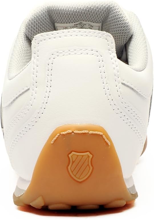 K-Swiss Herren Arvee 1.5Sneakers 39 EU White White L Gum, 39 EU White White L Gum