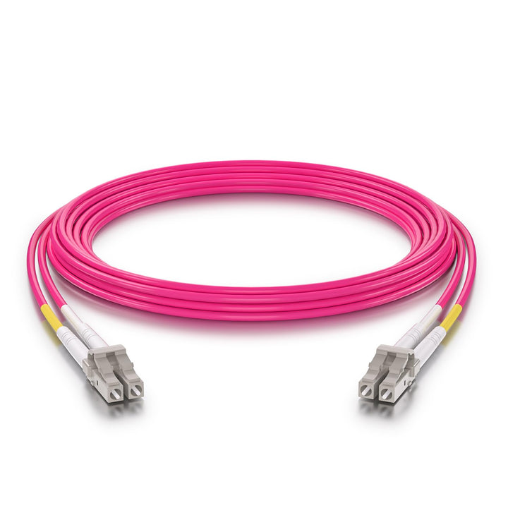 ipolex LC zu LC Glasfaser Patchkabel Multimode, 10/40Gb OM4 Glasfaserkabel, Duplex 50/125μm Glasfase