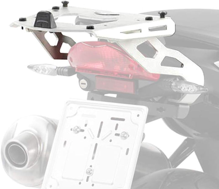 Givi SRA691 Topcase Träger Monokey Koffer, Aluminium