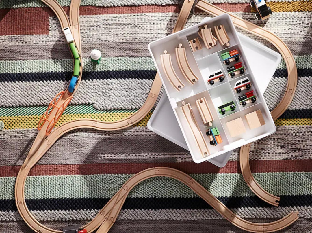 Ikea Set von 50 Stück Holz LILLABO