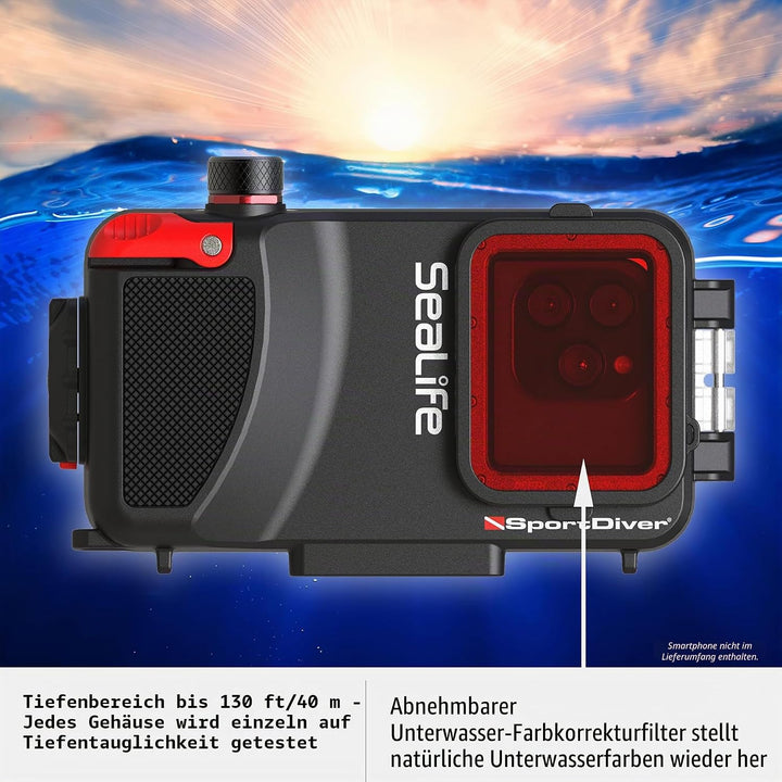 SeaLife SportDiver Unterwassergehäuse iPhone SL400 Single, Single