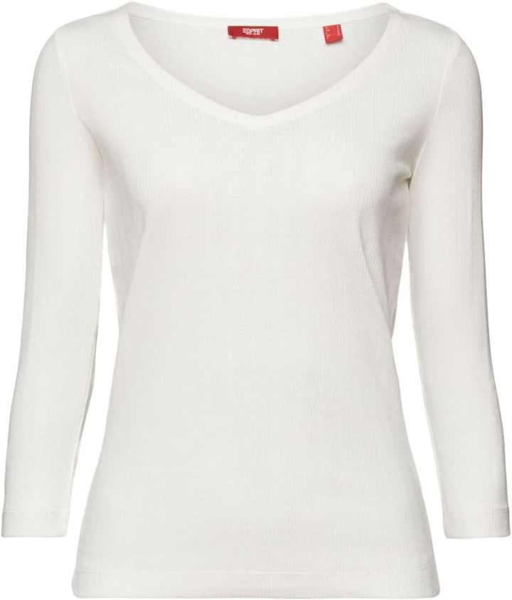 ESPRIT Longsleeve im Pointelle-Design