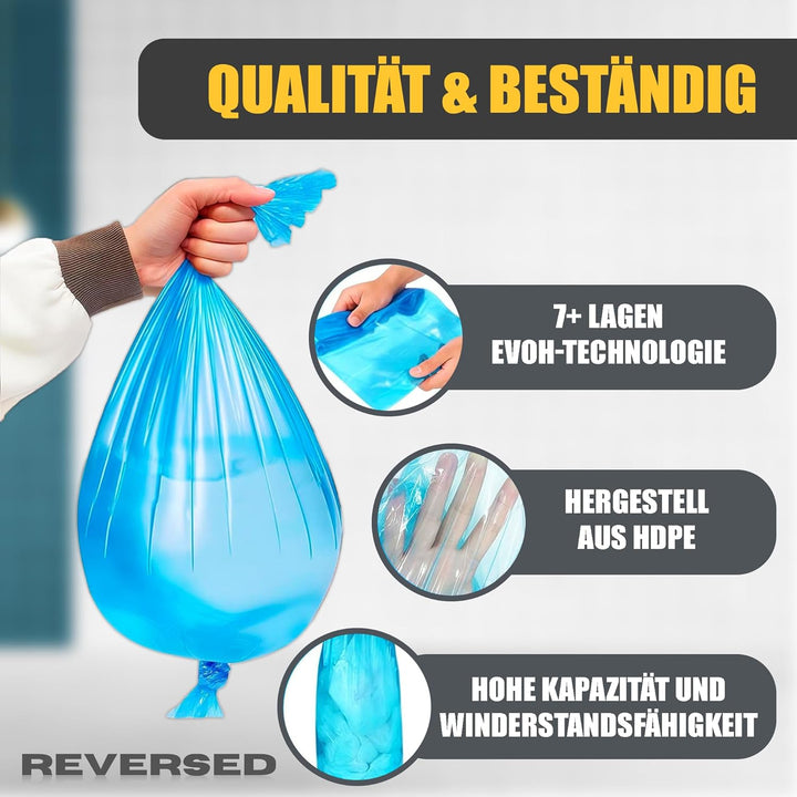 REVERSED® 10 Stück Nachfüllfolie für Windeleimer - Kompatibel mit Tommee Tippee Twist & Click Angelc