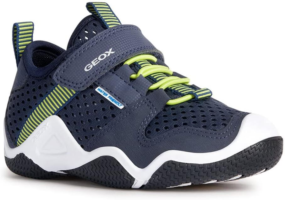 Geox Sandalen J Wader J1530A 28 EU Navy Lime, 28 EU Navy Lime
