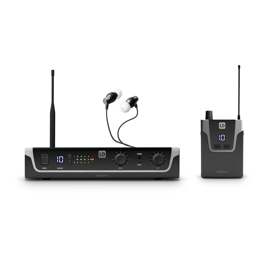 LD Systems U305 IEM - In-Ear Monitoring-System - 584-608 MHz 584 - 608 MHz, 584 - 608 MHz