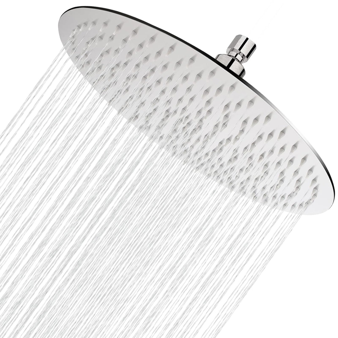 Ohotecy 12 Zoll (30cm) Regendusche Duschkopf Edelstahl-Duschkopf Regenduschkopf aus Edelstahl mit An