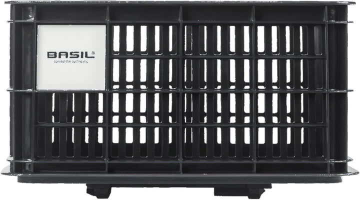 Basil B.V. Unisex – Erwachsene Crate L MIK Fahrradkaste, Schwarz, 40.4x29.8x22.6cm