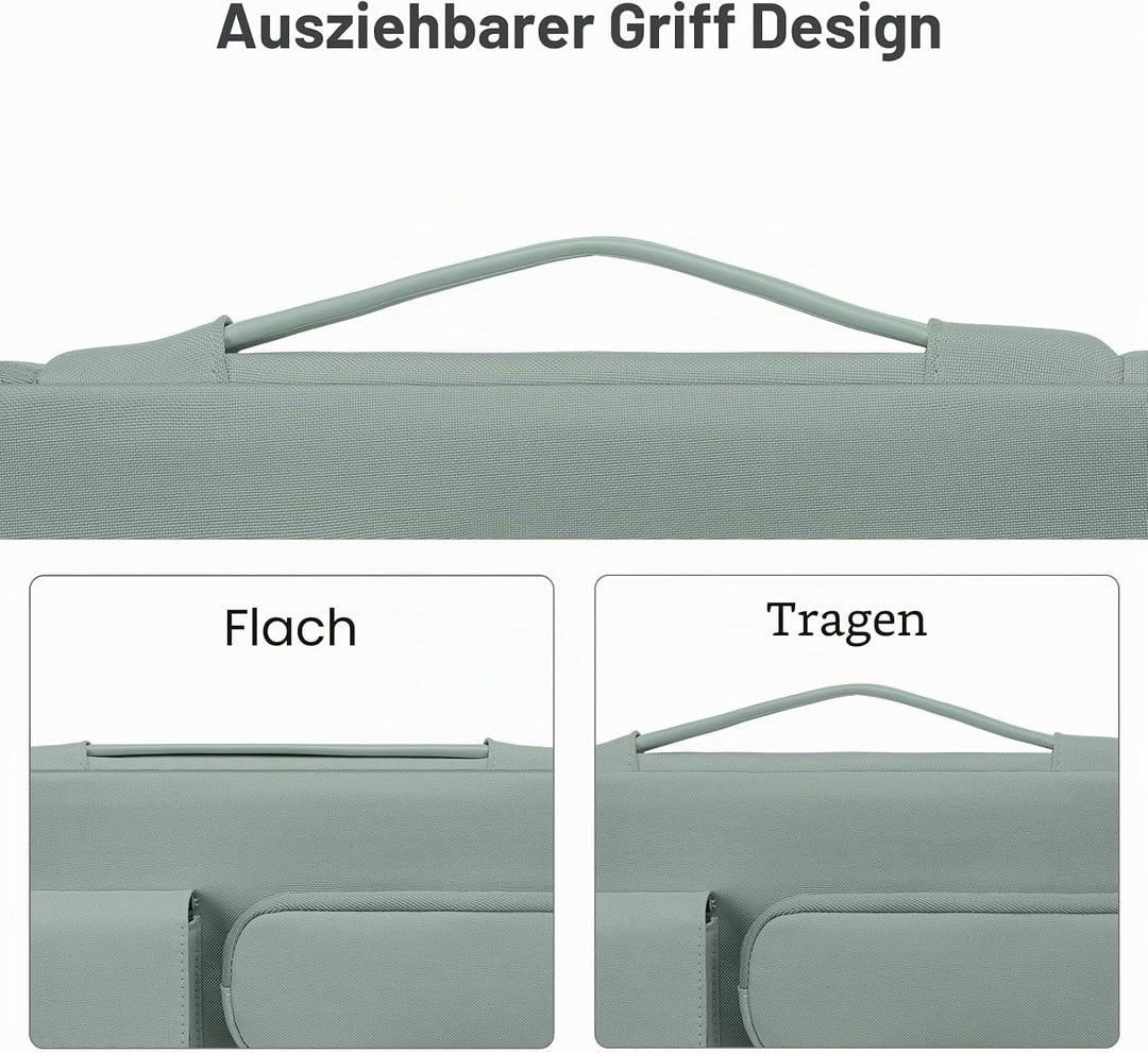 MOSISO 360 Schütz Laptoptasche 14 Zoll, 14 Zoll Laptop Tasche Hülle Kompatibel mit HP Lenovo Dell AS