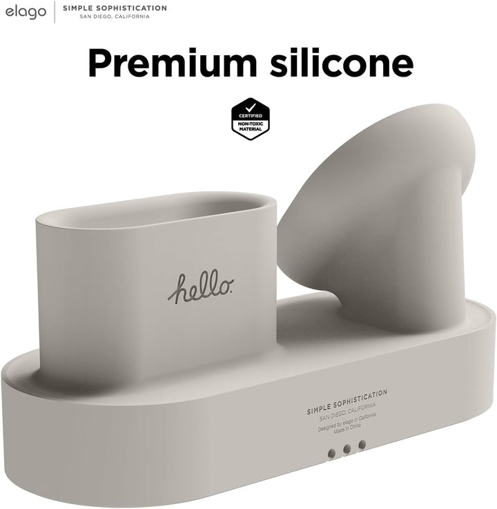 elago MS2 Ladestation Kompatibel mit MagSafe Ladegerät, Kompatibel mit iPhone 16/15/14/13/12, Kompat