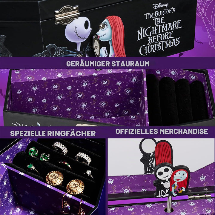 Get Trend Disney The Nightmare Before Christmas Schmuckkästchen Mädchen Musikbox Jack Skellington un