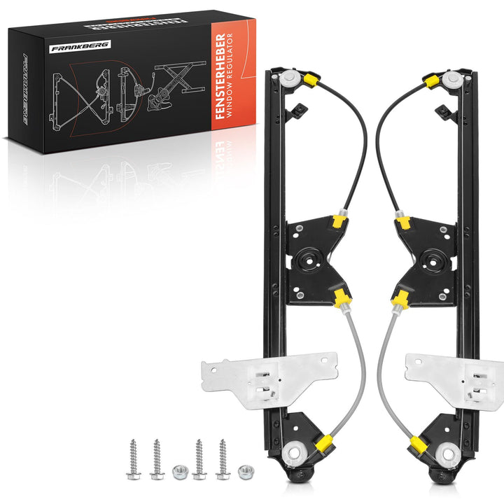 Frankberg 2x Fensterheber Elektrisch Vorne Links Rechts 9829889680 | Kompatibel mit Vivaro C Kasten