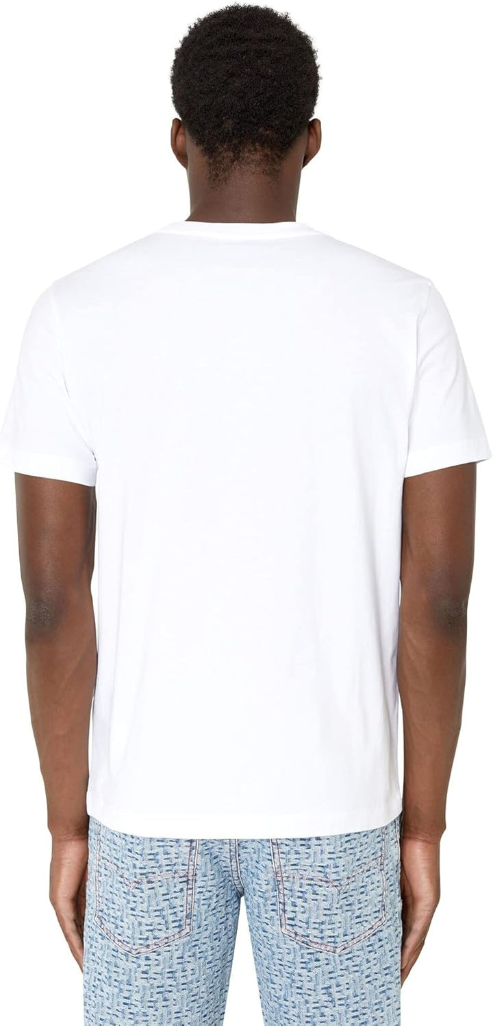 Diesel Herren T-Shirt XXS 100-0 Grad, XXS 100-0 Grad