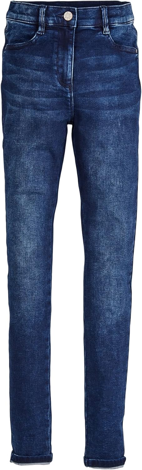 s.Oliver Junior Mädchen 401.10.109.26.180.2103638 Jeans, Dark Blue Stretche, 68