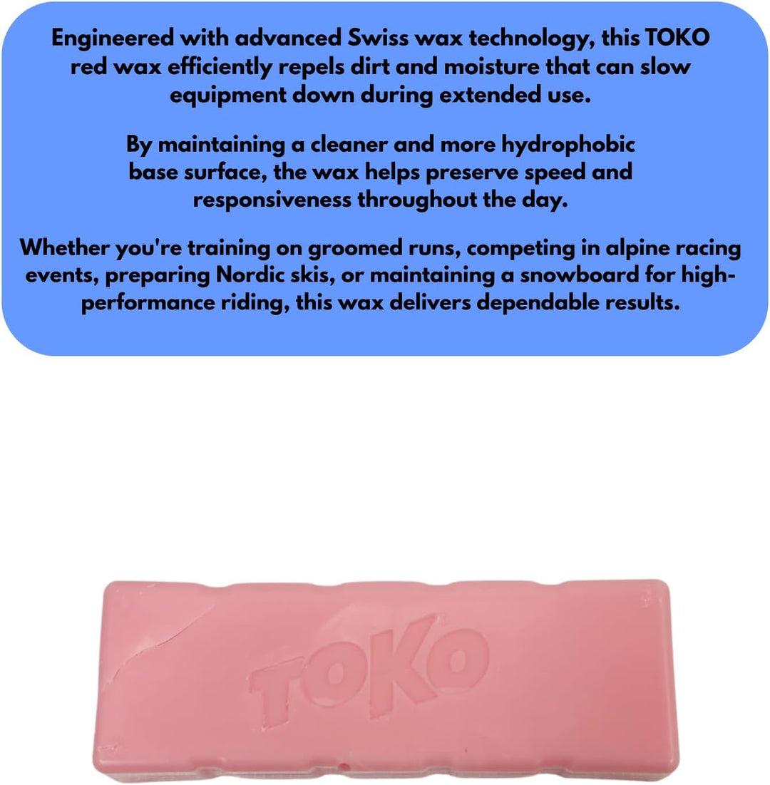 Toko Performance Heisswachs Rot 120 g