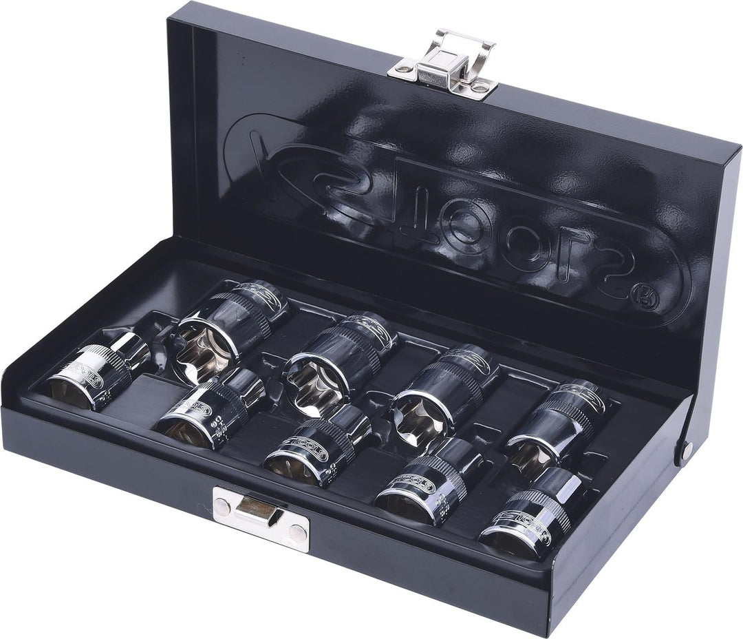 KS Tools 918.4410 1/2" CHROMEplus TX-E-Stecknuss-Satz, 9-tlg.