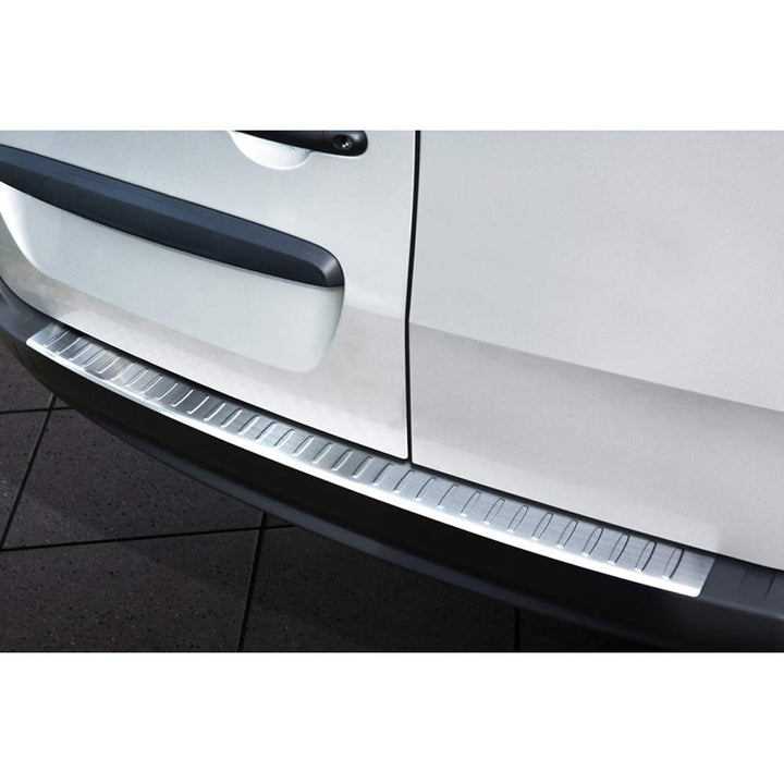 Avisa Edelstahl Heckstossstangenschutz kompatibel mit Mercedes Citan 2012-2021 & Renault Kangoo 2008